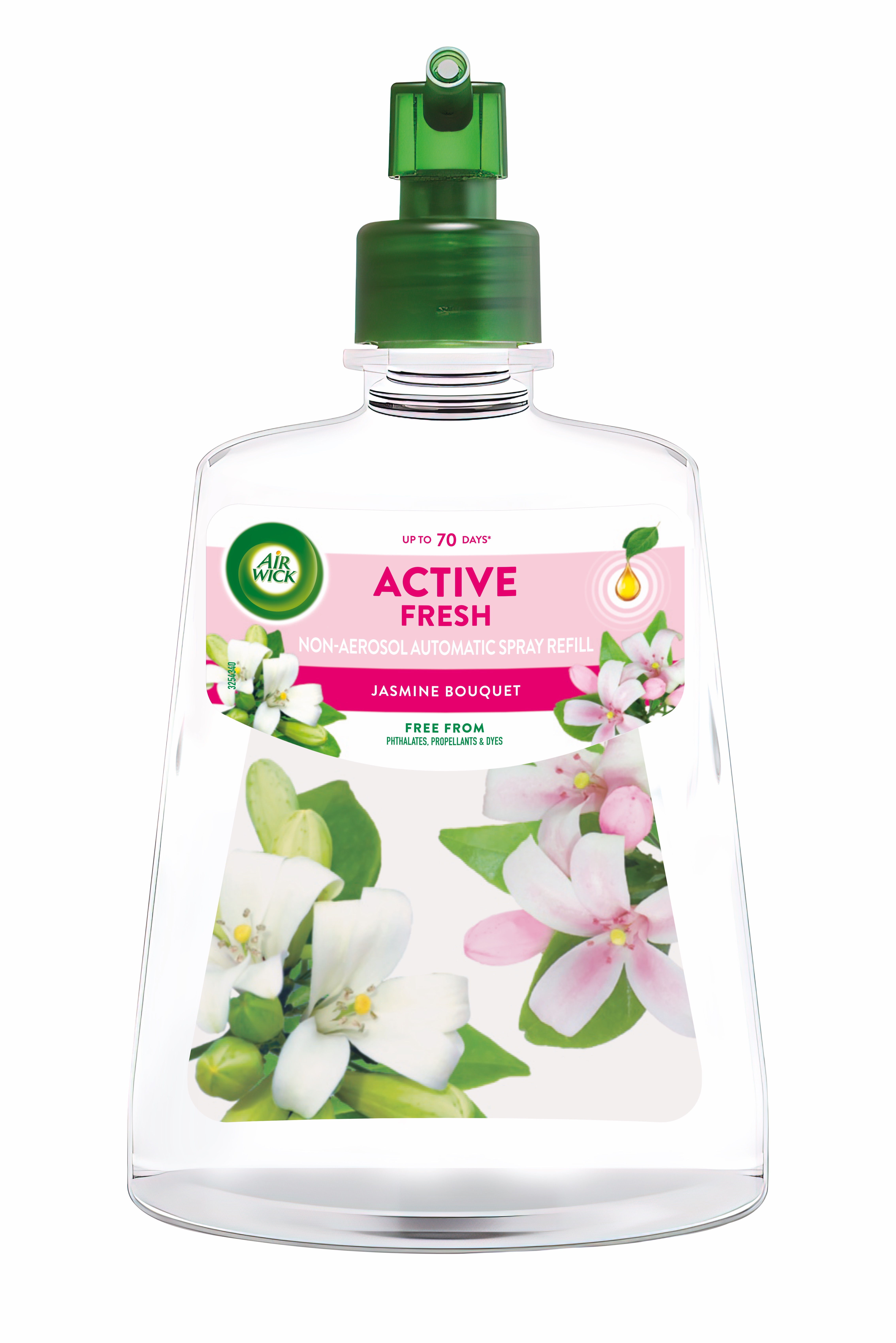 Active fresh náplň na vodnej báze do automatického difuzéra - jazmínové kvety